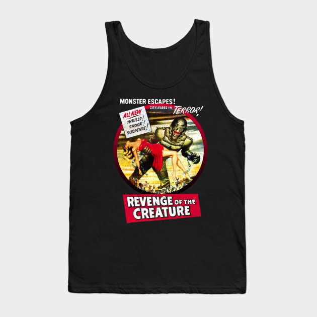 Revenge of the Creature Black Lagoon part 2 Tank Top by Joaddo